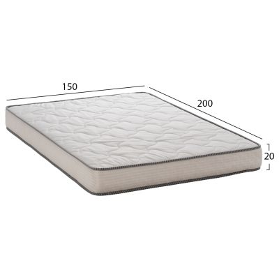 HM653.150 DREAMTOPIA mattress, series RELIEF, 150X200x20H
