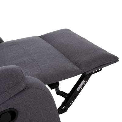 ARMCHAIR RELAX DIONI HM3296.01 GREY FABRIC 85x90x100Hcm.