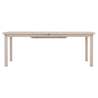 DINING TABLE EXTENDABLE SYMPO HM6415.05 BEIGE ALUMINUM 220-300x100x75Hcm.