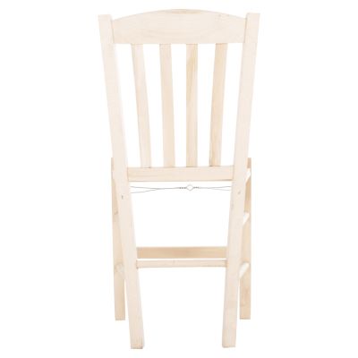 CHAIR MONTE HM5588.02 BEECH WOOD IMPREGNATED-UNPAINTED 40x41x87Hcm.FRAME ONLY