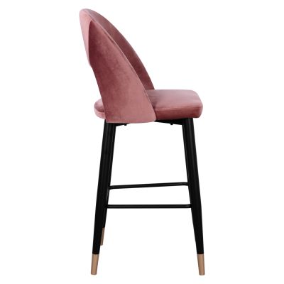 Бар стол Harper Velvet Rotten Apple 50Χ51Χ111cm