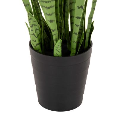 DECORATIVE SYNTHETIC PLANT ΗΜ7995 SANSEVIERIA IN GREEN 90Hcm.