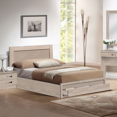 Bed Melany HM346.02 with 1 Drawer Sonoma 90x190cm