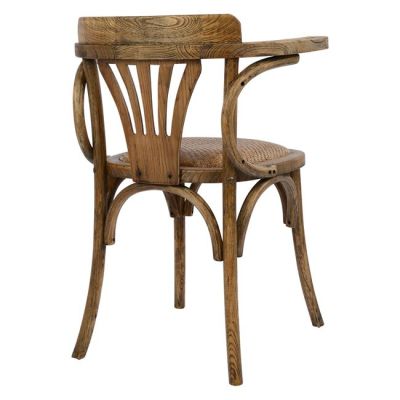 Wooden chair Vienna Type Antique natural HM0180.01 with mat 58,5x49,5x77 cm