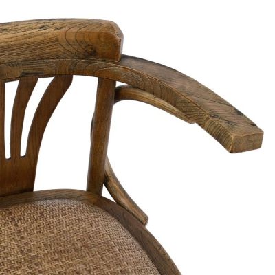 Wooden chair Vienna Type Antique natural HM0180.01 with mat 58,5x49,5x77 cm