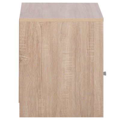 НОЩНО ШКАФЧЕ MELAMIN MALORY SONOMA-GREY 40x40x50Hcm.HM2205.04