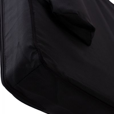 ΜΑΞΙΛΑΡΙ ΞΑΠΛΩΣΤΡΑΣ TEXTILENE 600gr/m2 2X1 SIFNOS ΜΑΥΡΟ HM11237.05T 194x70x11 εκ.