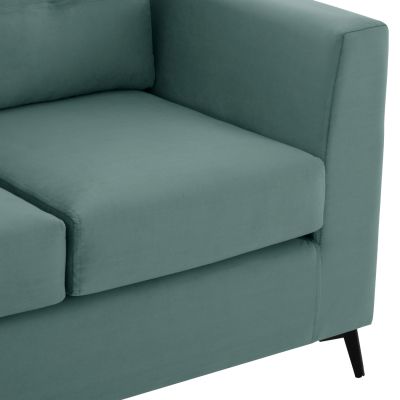 ΡONZA corner sofa, mint, high leg, 2pcs, reversible