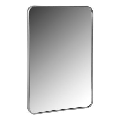 WALL MIRROR ELIANA HM9584.40 SILVER ALUMINUM FRAME 60x3x80Hcm.