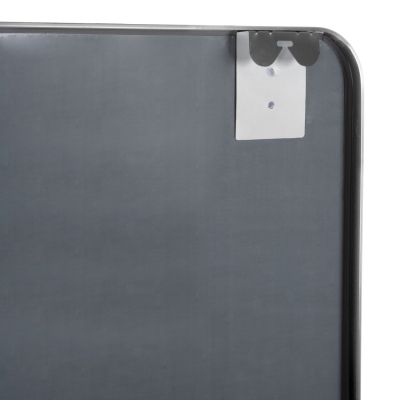 WALL MIRROR ELIANA HM9584.40 SILVER ALUMINUM FRAME 60x3x80Hcm.