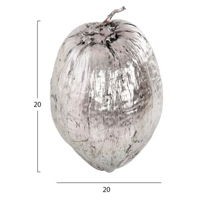 ДЕКОРАЦИЯ ЗА МАСА COCONUT-СРЕБРИСТ ЦВЯТ 