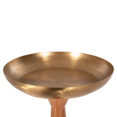 СВЕЩНИК ЗА ПОД (СТЪЛБ) GUNTUR-СЬОМГА/ЗЛАТО Φ20x87.5Hcm.