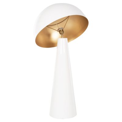 FLOOR LAMP SMUSH HM4256.03 METAL IN WHITE-ROTATING CAP Φ50x100Hcm.