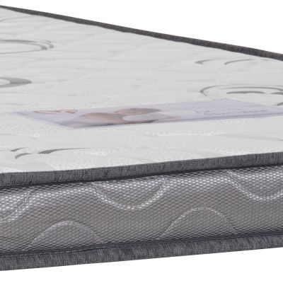 FOAM MATTRESS TRICO HM743 WHITE 90x190x10(thickness)cm.--ROLL-PACKING