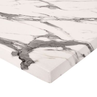 Table Desktop Werzalit 120x80 Marble White-Grey 5657 HM5630.11