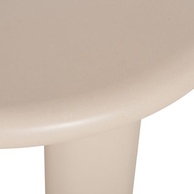 DINING TABLE OVAL VOLPE HM6599.02 FIBER CEMENT IN BEIGE 240x106x75Hcm