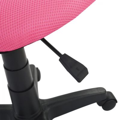 Office chair HM1026.05 pink with mesh fabric 40,5x50,5x91,5 cm.