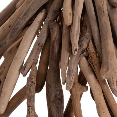 CEILING PENDANT LAMP TREIT HM4875 DRIFTWOOD IN NATURAL 48x54x52-73Hcm.[1xΕ27]