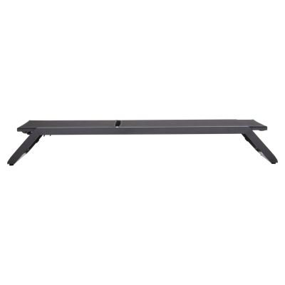 SUNLOUNGER MARIMAR HM6562.01 ALUMINUM FRAME & TEXTILENE IN GREY 220x67.5x31.5Hcm