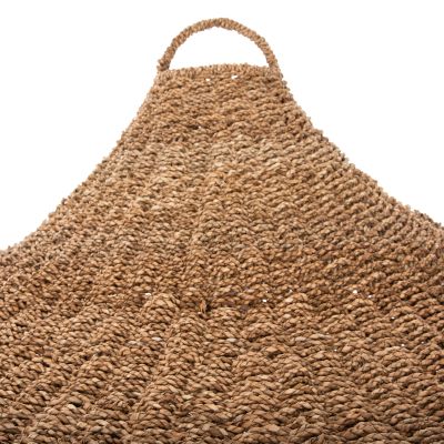 CEILING PENDANT LUMINAIRE SET HM11918 ROPE AND PALM LEAF FIBERS & GRASS Φ123Χ223Hcm.