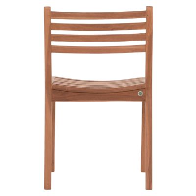 OUTDOOR DINING CHAIR PAVEL HM6615 TEAK WOOD--NATURAL COLOR 46x54x78Hcm