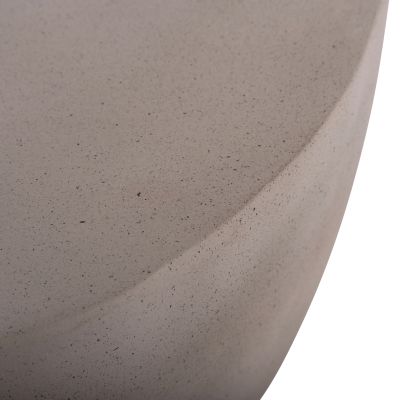 COFFEE TABLE SALLEN HM18161.03 FIBER CEMENT IN GREY--108x94x38.5Hcm.