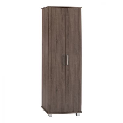 Shoe Cabinet- Wardrobe Wooden HM2403.01 Walnut color 58-60x37x187 cm