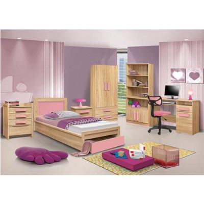 Нощно шкафче Playroom Sonama-Pink HM331+HM336.02 40Χ48Χ39cm