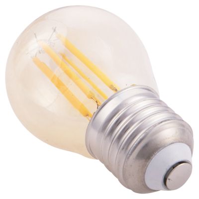 КРУШКА HM4046.02 LED НАЖКА 6W E27 3000K ЗЛАТО С ДИМУМ
