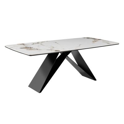 DINING TABLE CATAN HM18464.02 "PATEK PHILIPPE" SINTERED STONE TOP 200x100x75Hcm.