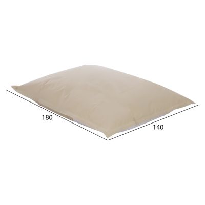 CUSHION POUF ANSHU HM5808.01 BEIGE WITH UV PROTECTION 140x180cm.