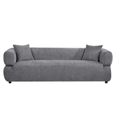 SOFA 3-SEATER ARCTIS HM3327.01 GREY FABRIC 229x88x88Hcm.