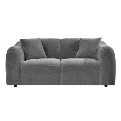 SOFA 2-SEATER JUNOA HM3334.01 GREY FABRIC 172x89x74Hcm.