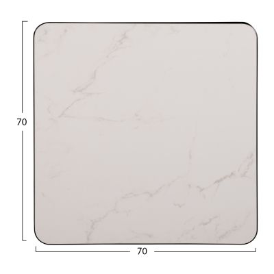 Квадратен плот  – 70 × 70 см