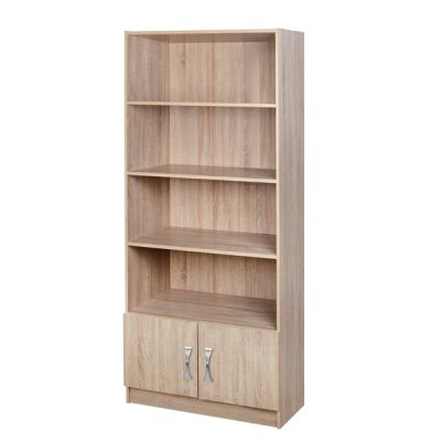 ΒΙΒΛΙΟΘΗΚΗ PLAYROOM HM332 SONAMA 80X30X180εκ. ΧΩΡΙΣ ΧΕΡΟΥΛΙΑ