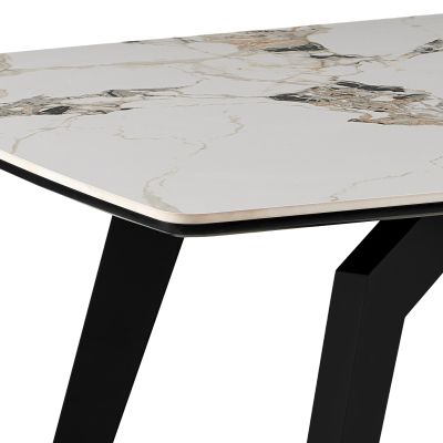 DINING TABLE MOFF HM18466.02 SINTERED STONE TOP IN "PATEK PHILIPPE" COLORING 180x90x75Hcm