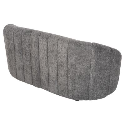 SOFA 2-SEATER MOBY HM9595.01 GREY BOUCLE FABRIC 145x82x67Hcm.