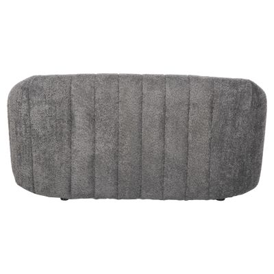 SOFA 2-SEATER MOBY HM9595.01 GREY BOUCLE FABRIC 145x82x67Hcm.