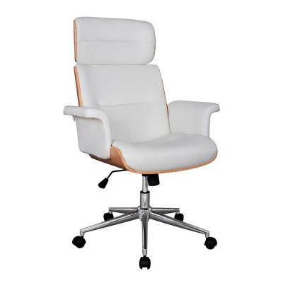 Мениджърски офис стол SUPERIOR PRO HM1108.02 Sonama-White 74x74x116 см