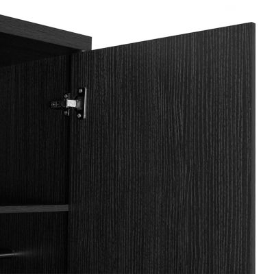 Wardrobe 2 Door Zebrano HM368.01 80x43x181