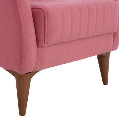 ARMCHAIR HAYES HM9135.02 DUSTY PINK velvet 70x83x96 cm.