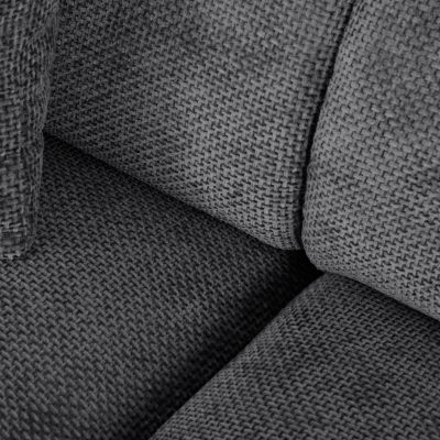 CORNER SOFA BRICKEN HM3275.04R ANTHRACITE FABRIC 110-282x98-160x72Hcm.