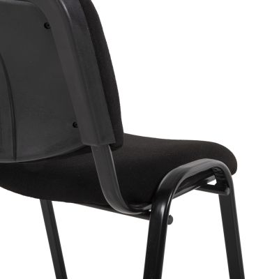 COLLABORATION CHAIR JANISHA HM1010.11 HOMEMARKT BLACK FABRIC 53,5x59x77Hcm.