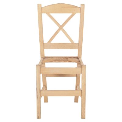 CHAIR RIO HM10097 BEECH WOOD IMPREGNATED-UNPAINTED 41x40x91Hcm.FRAME ONLY