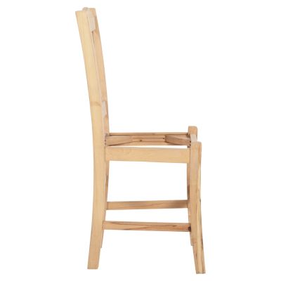 CHAIR RIO HM10097 BEECH WOOD IMPREGNATED-UNPAINTED 41x40x91Hcm.FRAME ONLY