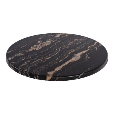 TABLETOP ROUND HM5227.15 5787 WERZALIT Φ60 BLACK GOLD MARBLE