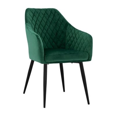 Armchair Charles HM8522.03 with cyppress green velvet 52x60x89 cm.