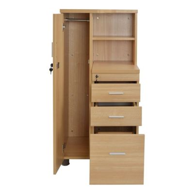 Professional office cabinet-wardrobe oak color HM2052.01L 60x46x120