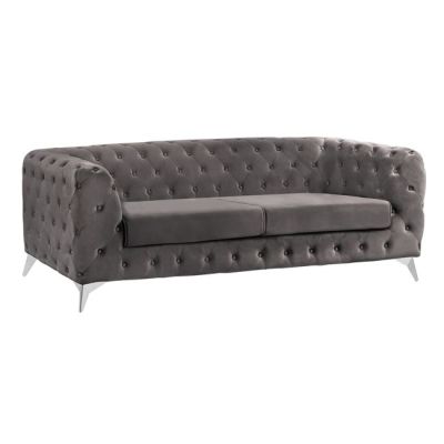 Диван 3 места Albert T.Chesterfield Grey Velvet HM3128.10 224x88x74