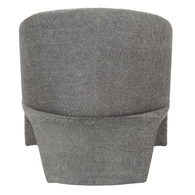 ARMCHAIR BEVY HM9677.01 GREY BOUCLE FABRIC-METAL FRAME 72x71x75Hcm.